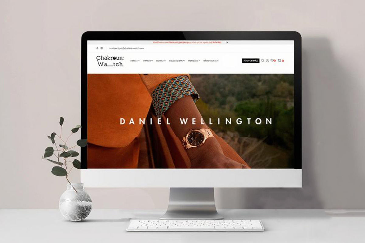 Création site web pour Chakroun watch